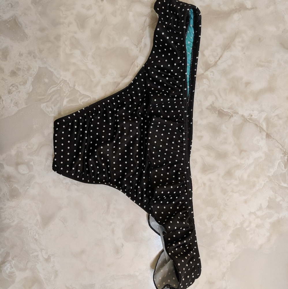 Guess Cheeky Ruffle Swim Bottom - Picture 2 of 3